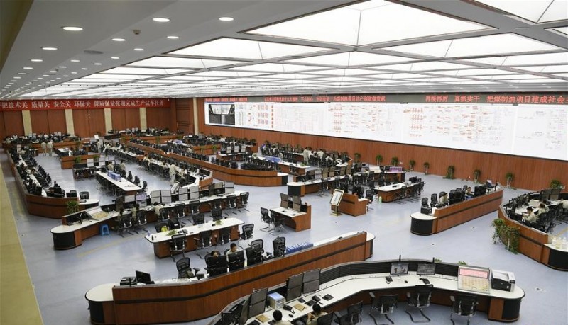 神华宁煤集团400万吨煤炭间接液化示范项目中控室_看图王