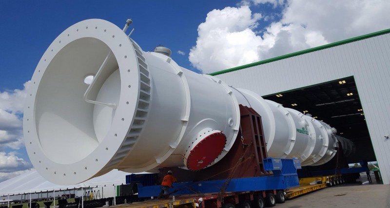 空气产品公司的最新LNG换热器